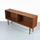 Low Teak Shelf from Brouer Furniture Factory, 1960s