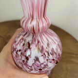 Speckled pink vase Legras