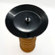 1960s modernist wooden candlestick, Germany