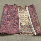 Handmade Afghan Wool Rug - 1m35 x 89cm