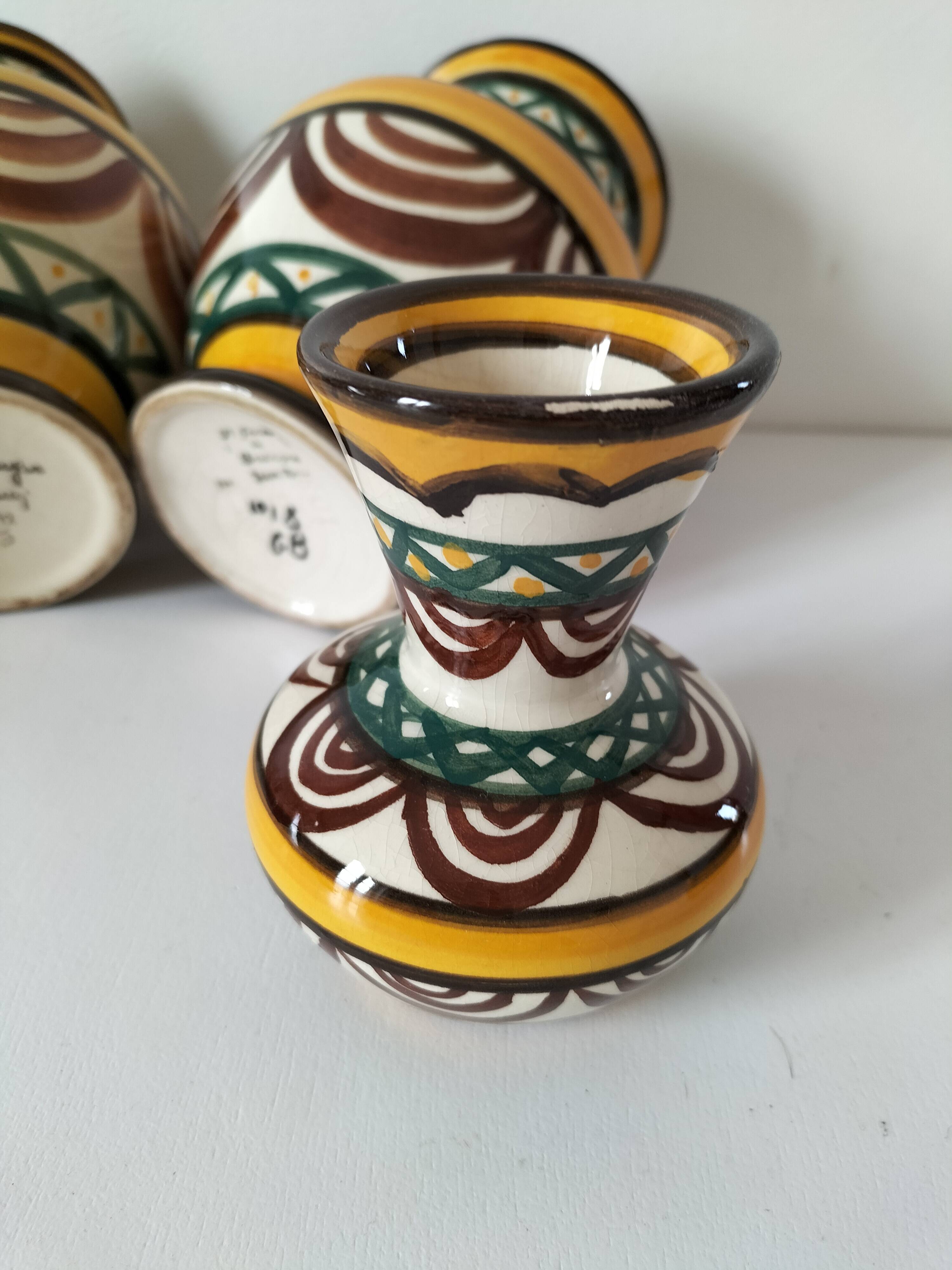 Trio of Saint Jean de Bretagne vases