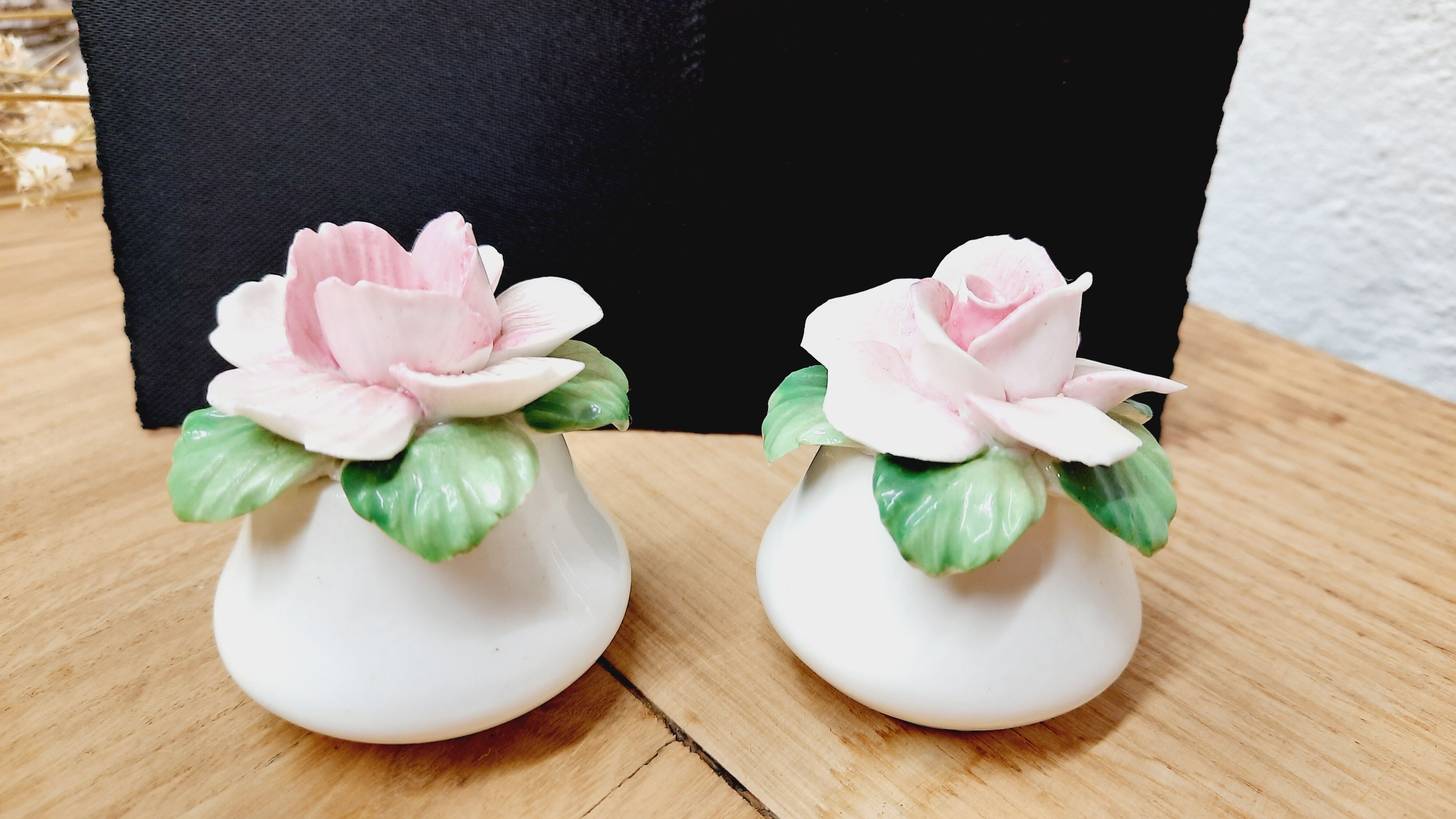 Pink salt and pepper