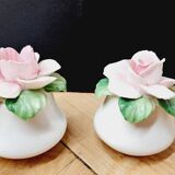 Pink salt and pepper