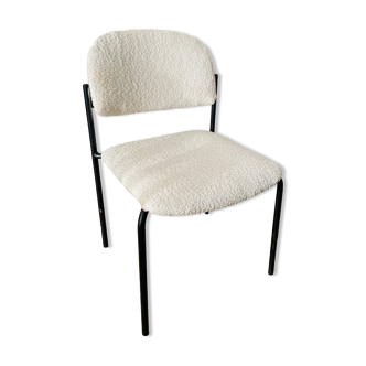 White buckle chair