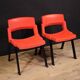 Paire de chaises rouges City par Lucci & Orlandini pour Lamm