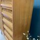 Vintage wood/wicker cabinet