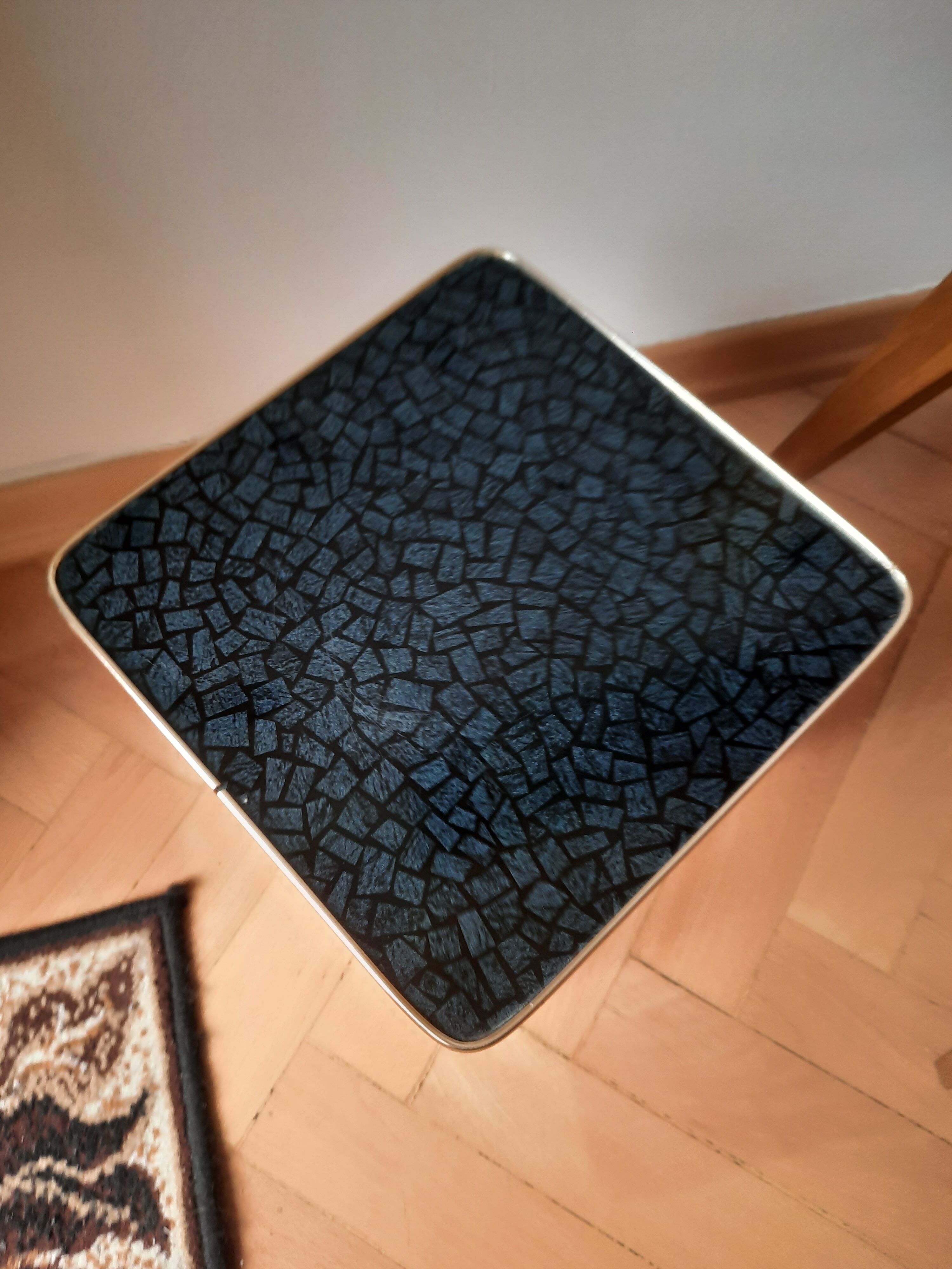 Wooden table and formica