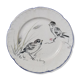 decorative plate, bird décor, crystal staircase Paris