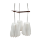 Scandinavian three-light suspension