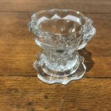 3 coquetiers en cristal