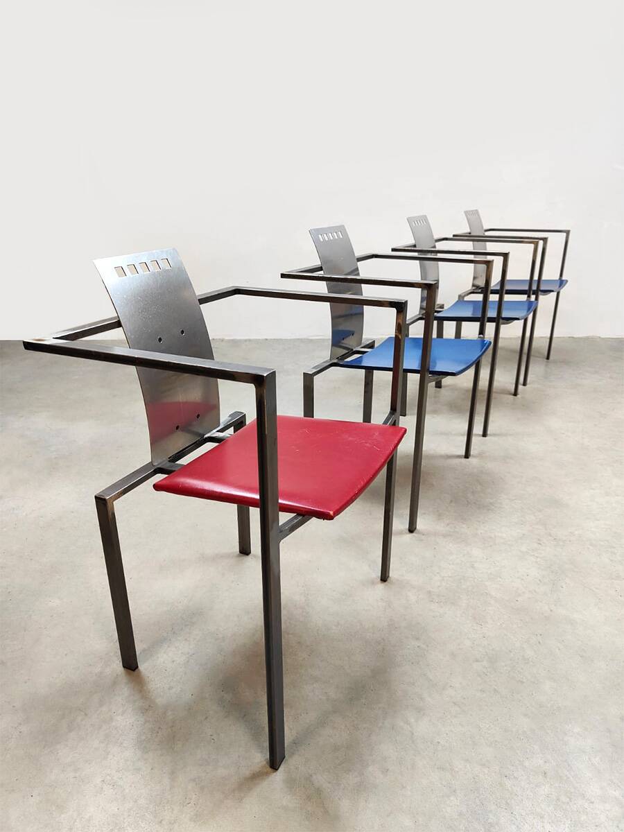 Vintage postmodern chairs 1980