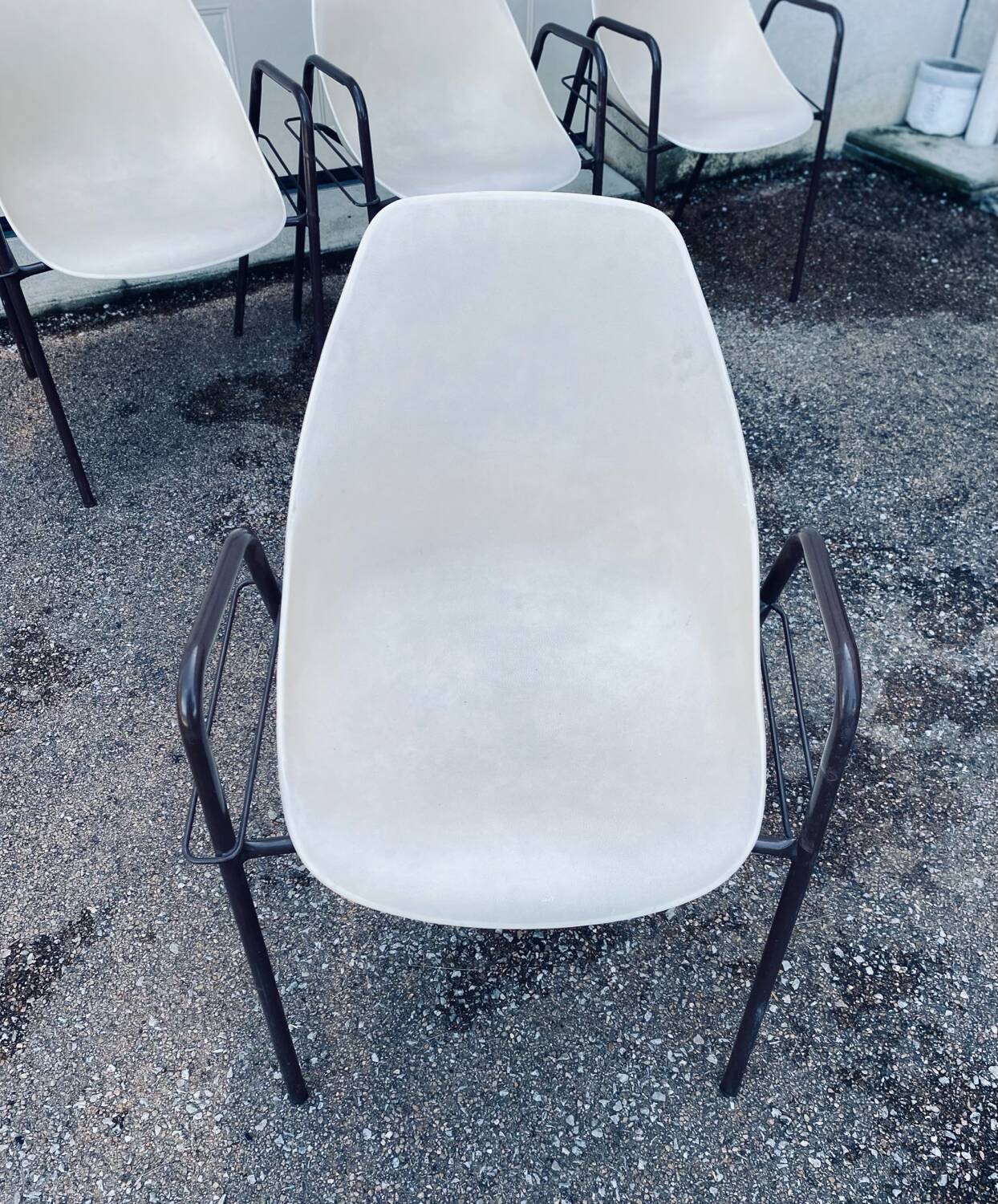 4 60s Aladdin style chairs