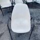 4 chaises des années 60 style Alladin