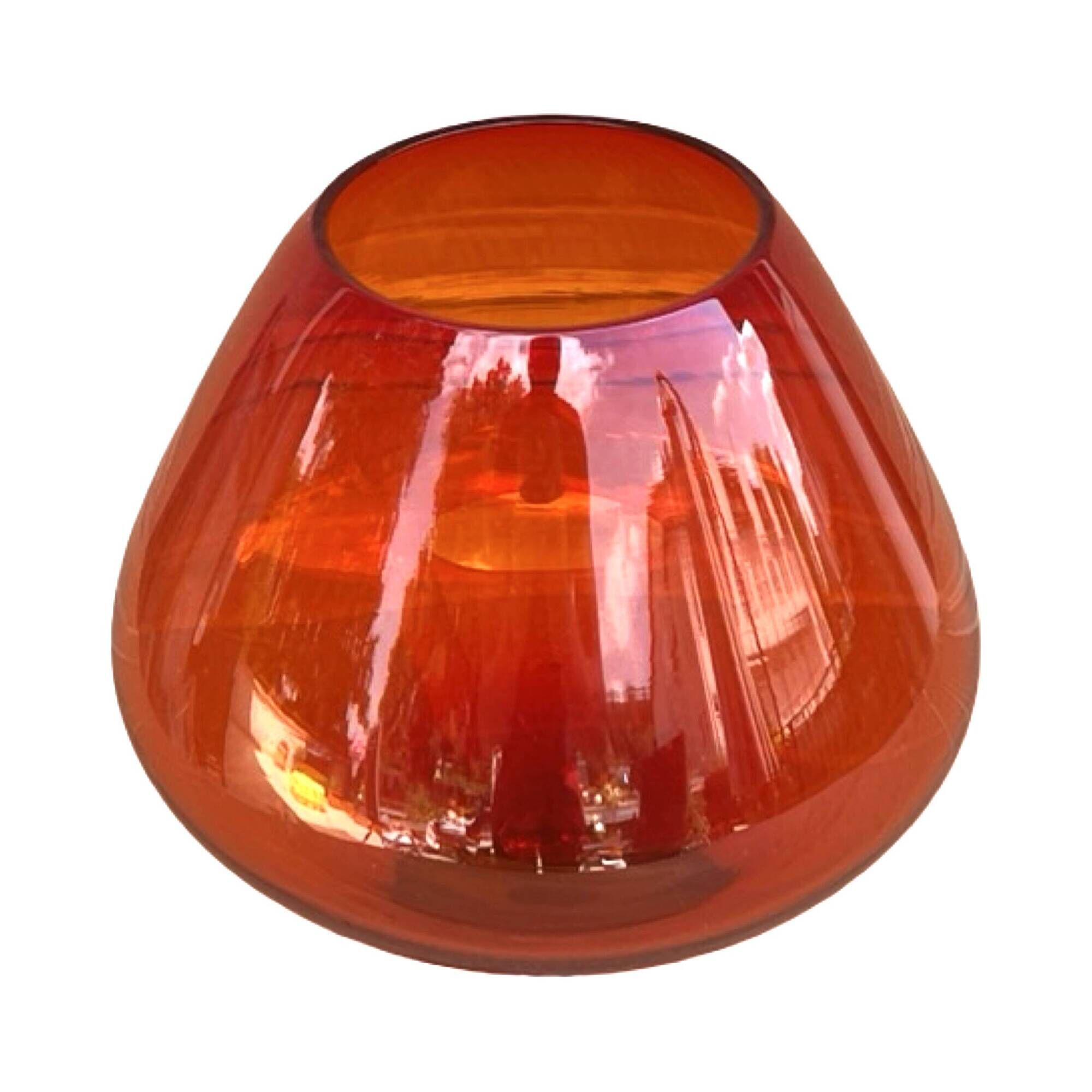 Large cup vase HSG Ząbkowice designed by Ludwik Fiedorowicz Poland 1970s