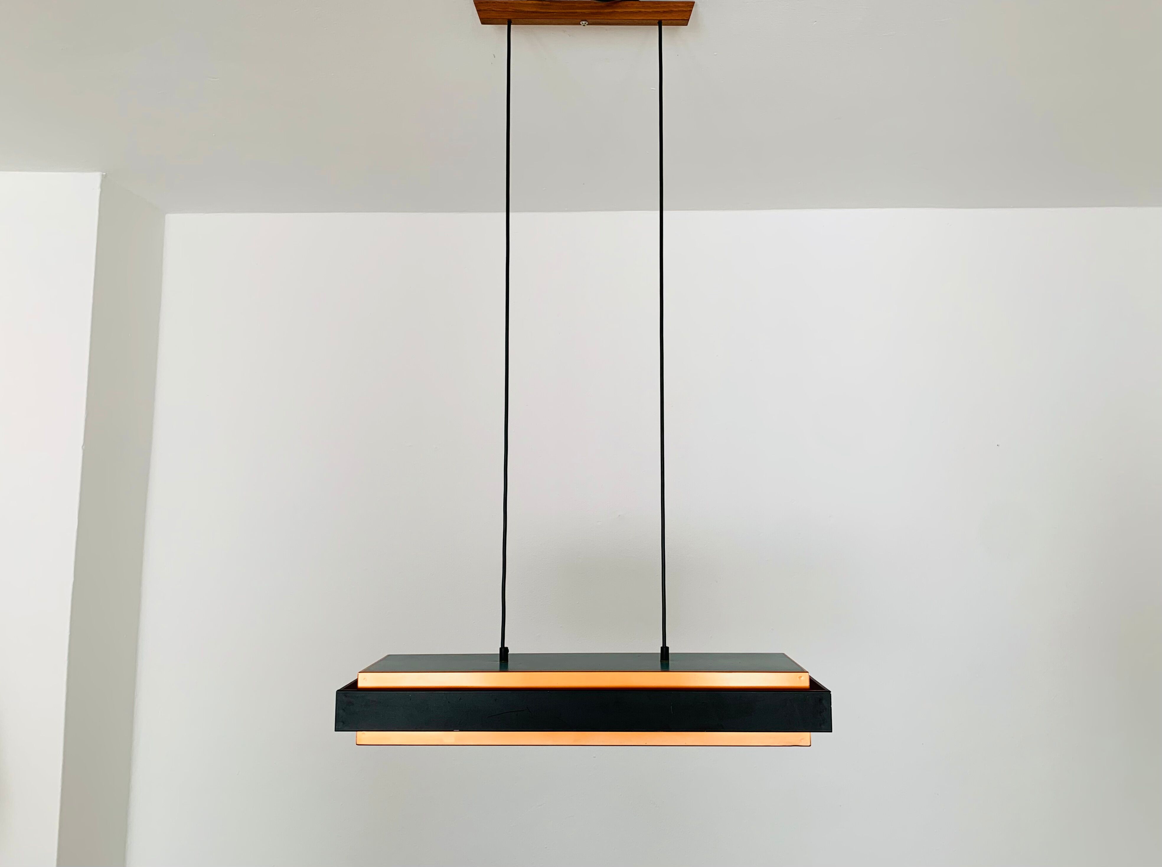 Danish Copper Pendant Lamp by Jo Hammerborg for Fog and Morup