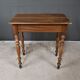 Small walnut desk table, Louis-Philippe style – 19th century