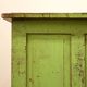 Commode verte des années 1940