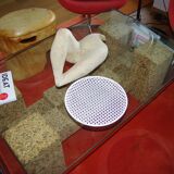 Vintage perforated metal tray by mathieu mategot for artimeta 1960