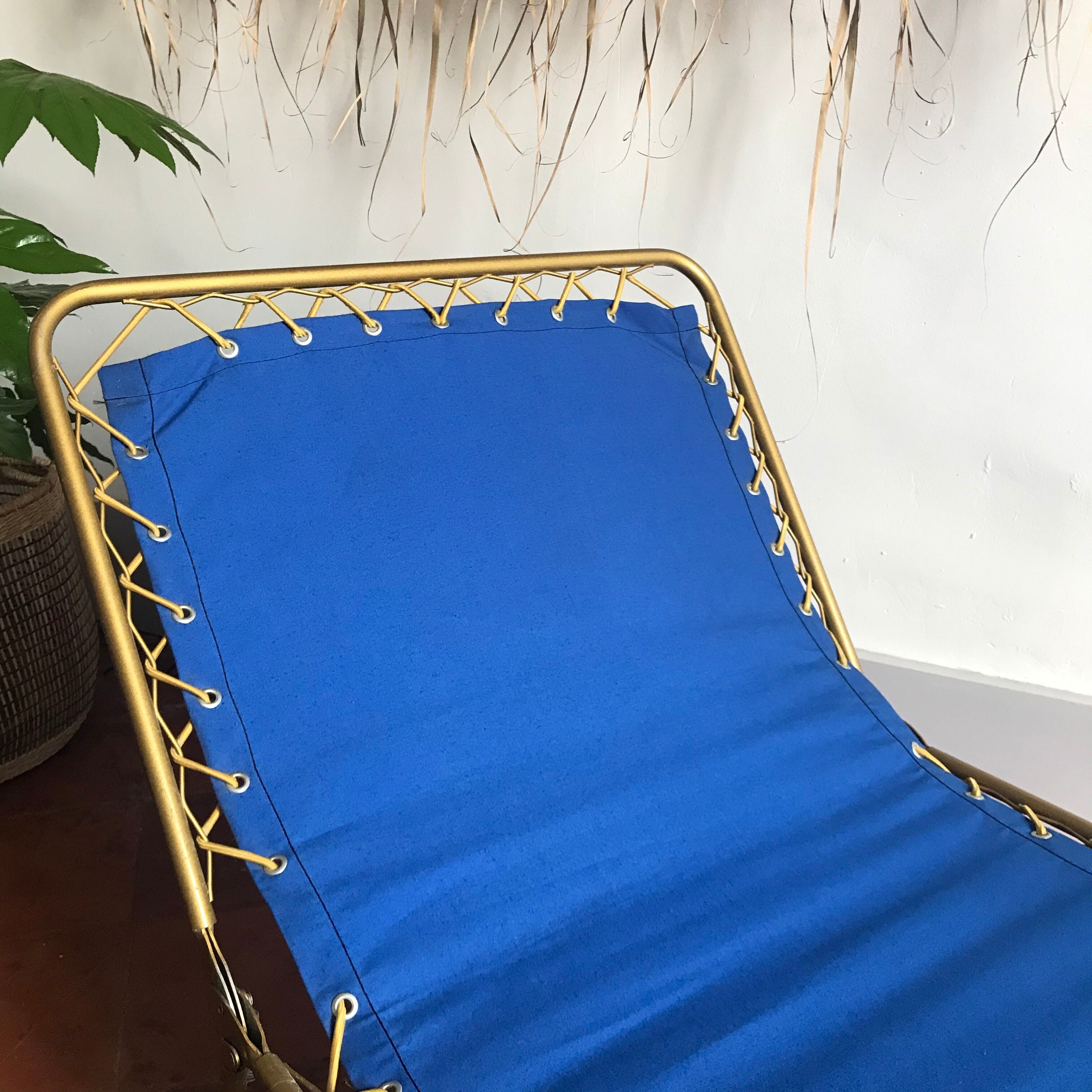 Transat blue sunbathing Lafuma