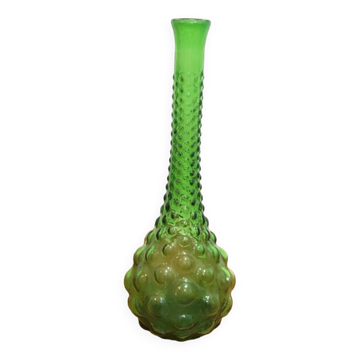 Italian glass carafe from Empoli from the 50s/60s