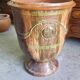 Large glazed terracotta flower pot Boisset Anduze 2002
