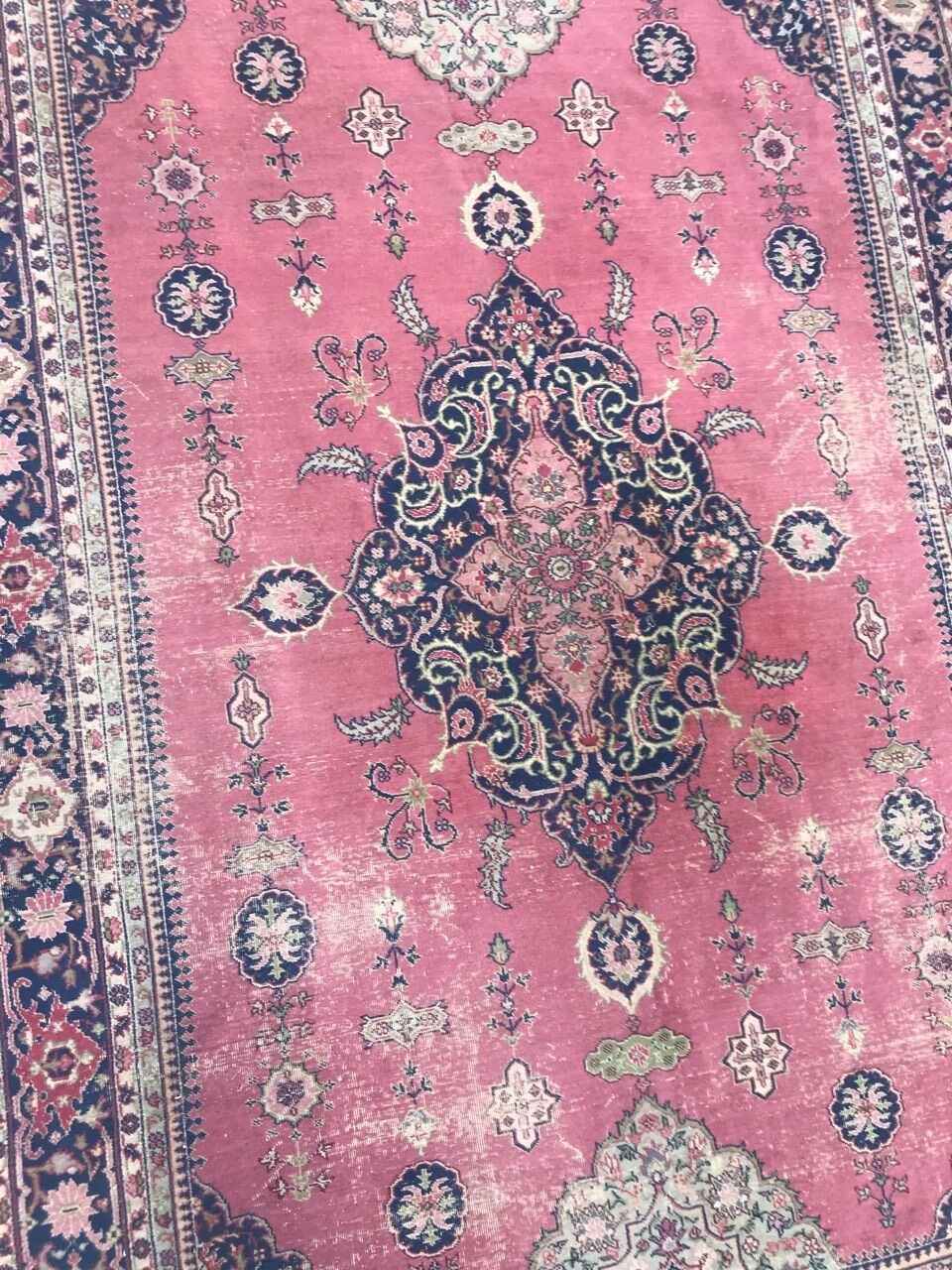 Turkish carpet former Sparta handmade 273 x 390 cm