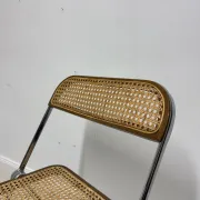 4 chaises Plia par Giancarlo Piretti