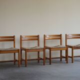 Set of 8 Dining Chairs, Model "Asserbo" by Børge Mogensen, for AB Karl Andersson