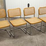4 Breuer B32 chairs made in italy