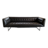 Edouard sofa design carlo colombo brown leather