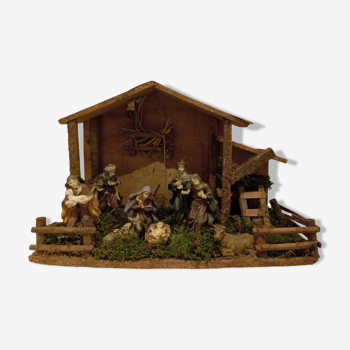 Vintage Christmas Nativity Scene