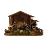 Crèche de Noël vintage
