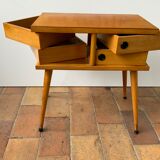 Vintage bedside table