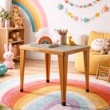 Sixties wooden side table or children’s desk