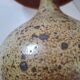 Vintage pyrite stone lamp