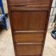 old children's wardrobe in fir