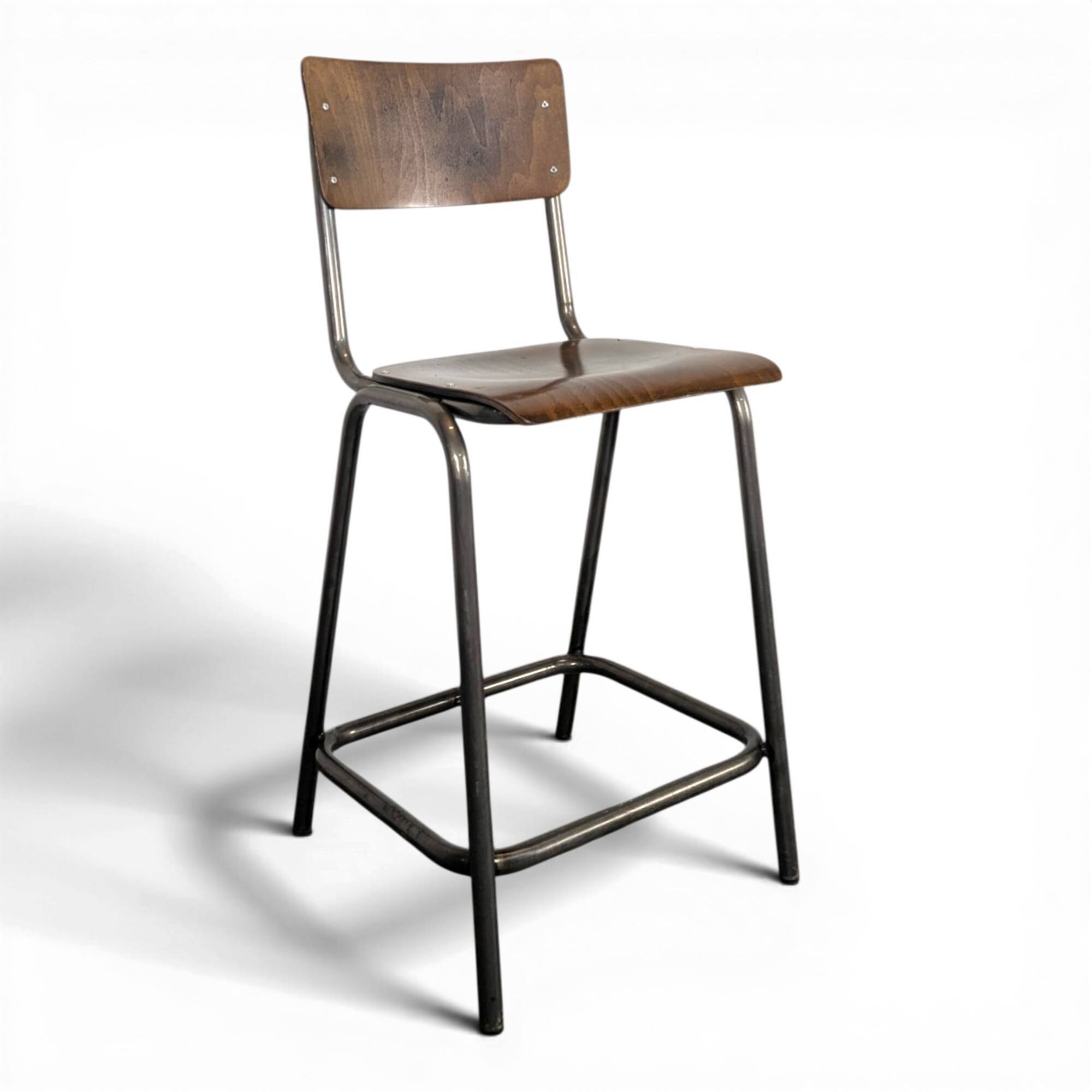 Industrial style bar stool