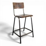 Industrial style bar stool