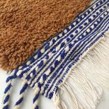 Moroccan berber boujaad carpet with colorful patterns 247x157cm