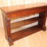 Mahogany console pommelé period nineteenth