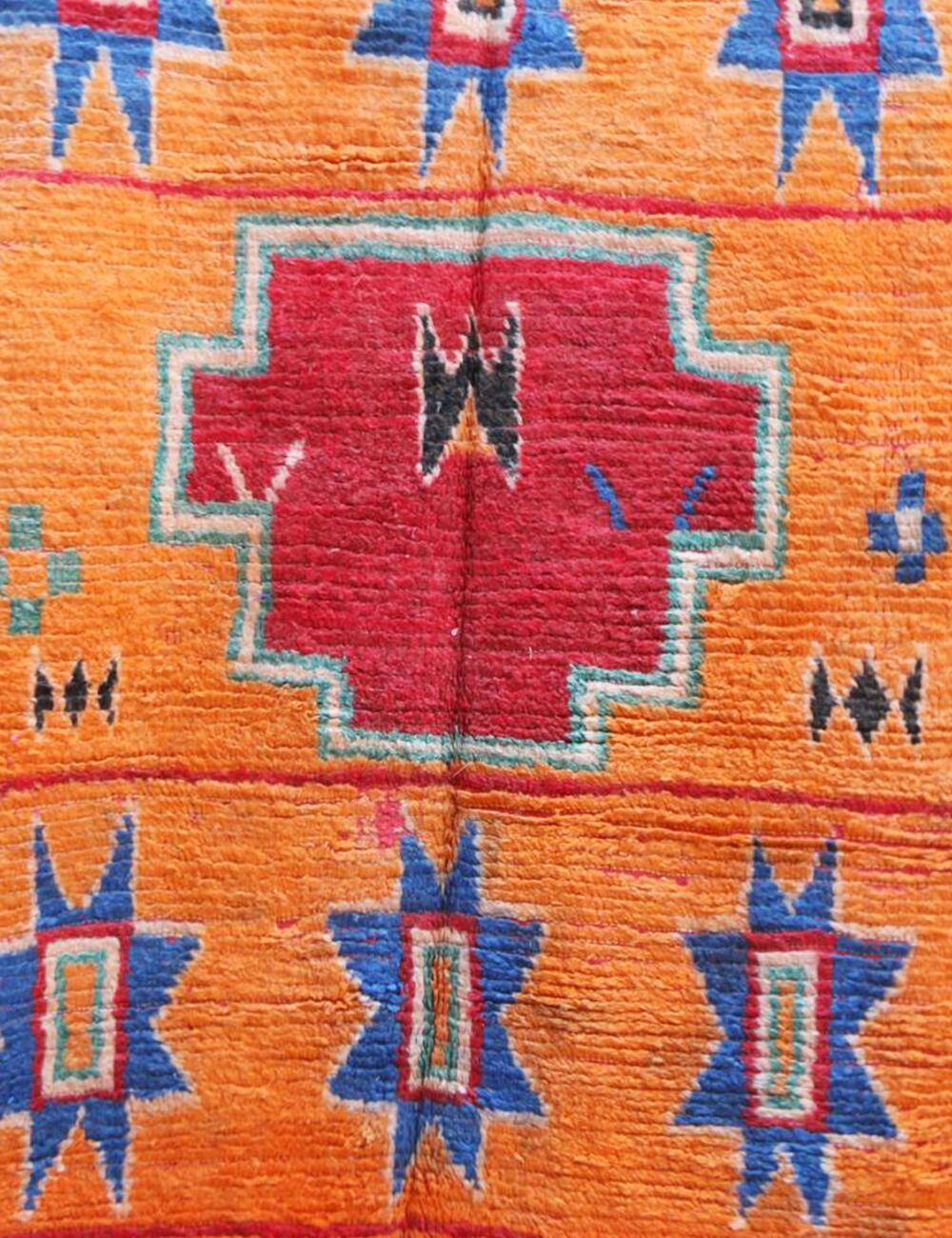 Berber Orange Carpet - 330 x 168 cm