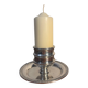Silver-plated table candlestick