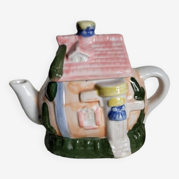 Homemade slip teapot
