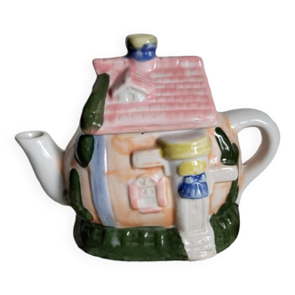 Homemade slip teapot