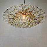 Murano Glass Pendant Lamp by "La Murrina", Italy 1980s