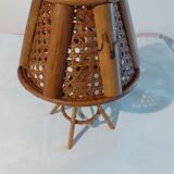 Rattan table lamp