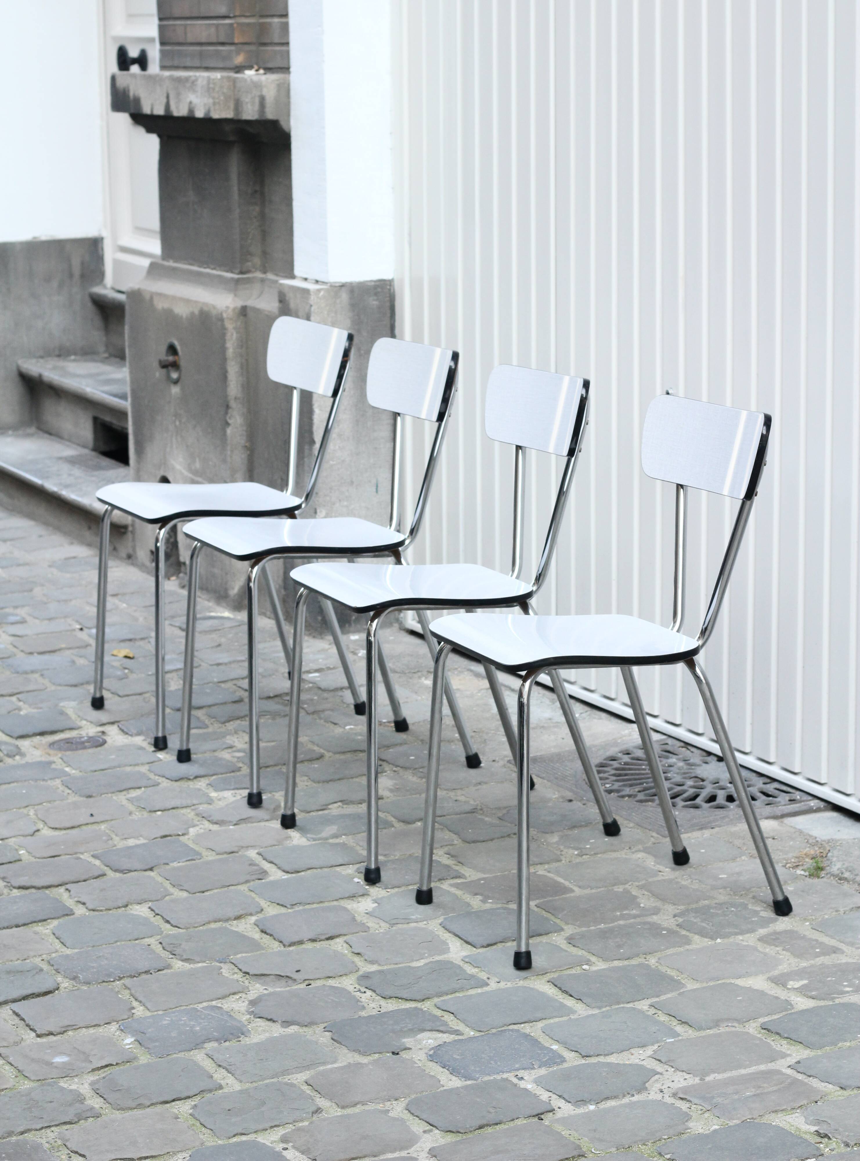 4 formica chairs