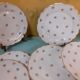 Dessert plates batch of 10 - porcelain from Limoges Salmon & cie