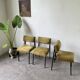 Set de trois chaises années 50