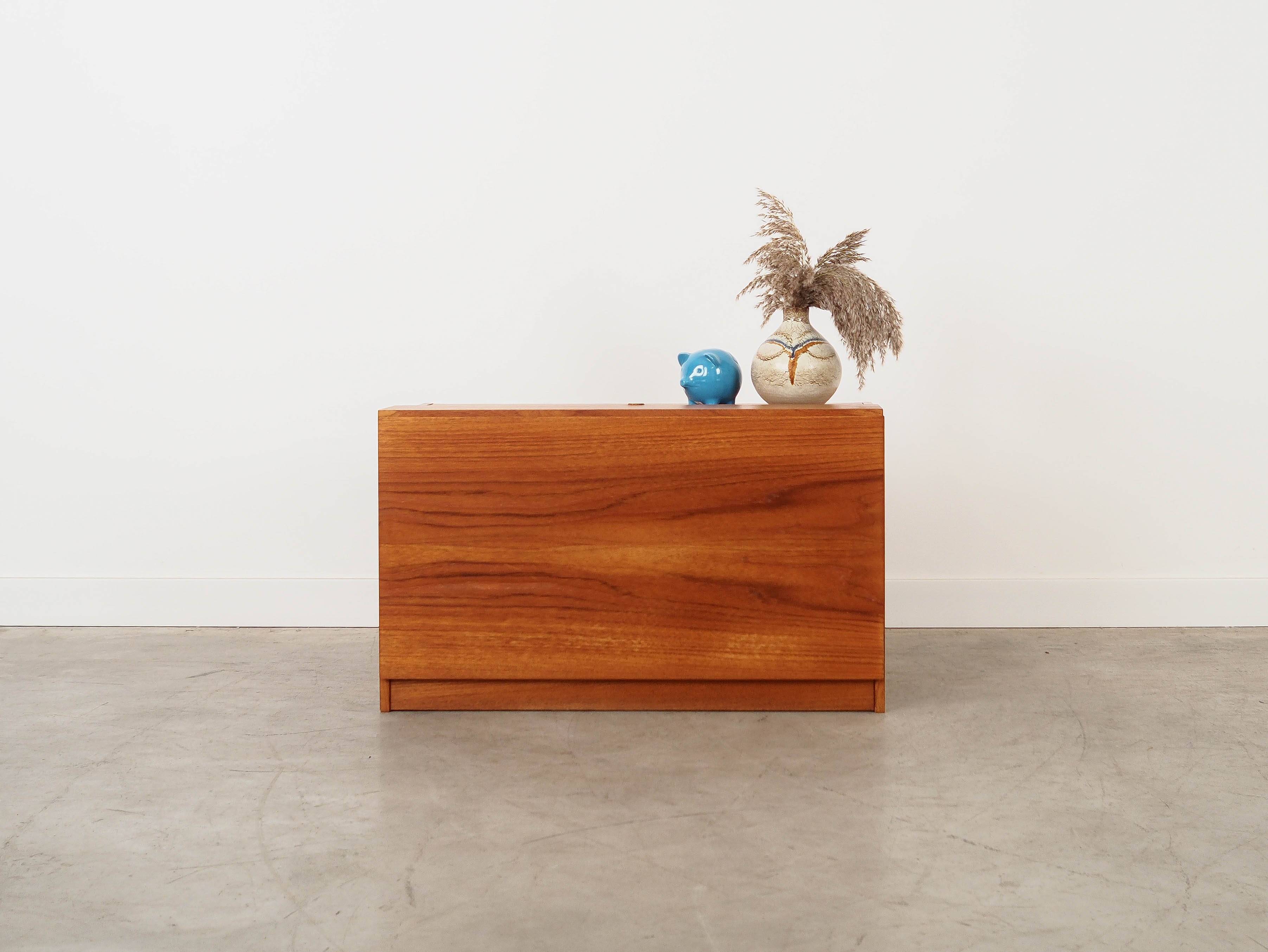 Turntable cabinet, Danish design, 1970s, made in Denmark